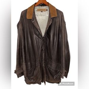McKenzie Tribe Genuine Leather Coat